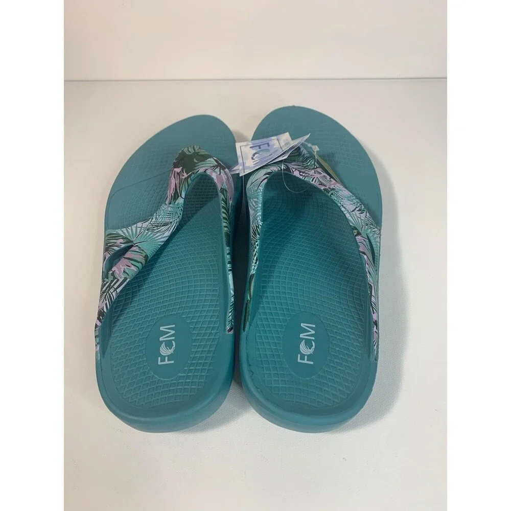 Island Surf FCM Wave II Recovery Flip Flop Sandal Womens Size M7-W9